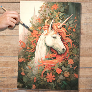 Unicorn 1 Decoupage Paper