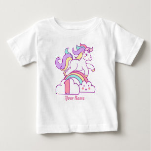 Unicorn 1st Birthday Baby T-Shirt