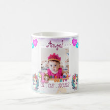 Unicorn- 1st Birthday Party Mug Souvenir