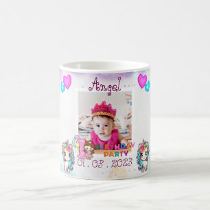 Unicorn- 1st Birthday Party Mug Souvenir 