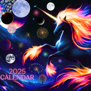 Unicorn 2025 Calendar