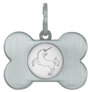Unicorn #2 pet name tag