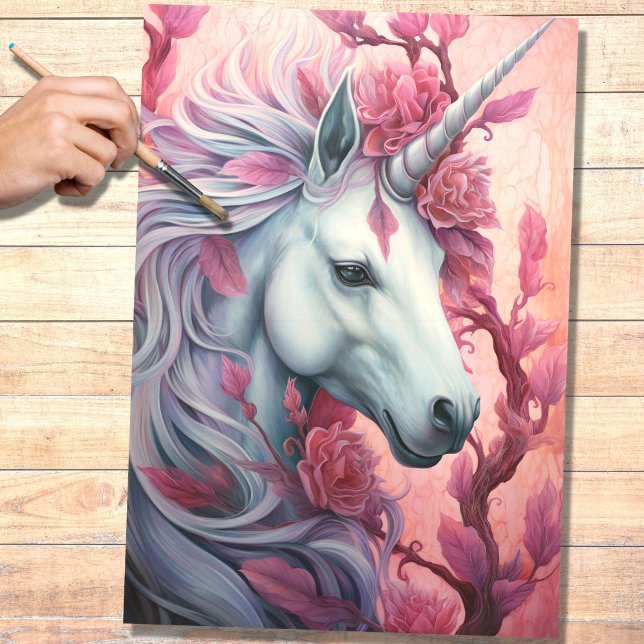 Unicorn 7 Decoupage Paper (Creator Uploaded)