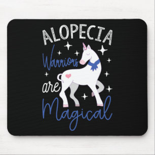 Unicorn Alopecia Warriors Are Magical1 Mouse Pad