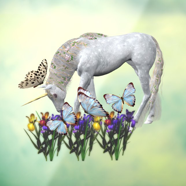 Unicorn And Butterflies Fantasy (Sheet 3)