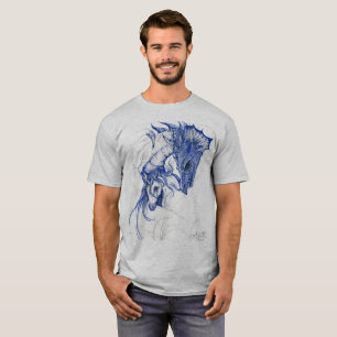 Unicorn and Dragon Hugging T-Shirt
