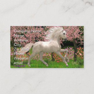 Unicorn and Forest Business Card