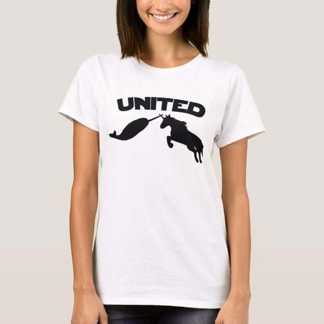 Unicorn and Narwhal T-Shirt (Front)