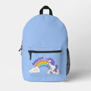 Unicorn and Rainbow Design Back Pack