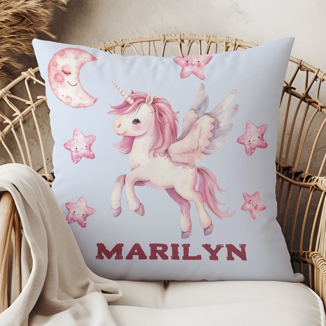 Unicorn and Stars Cushion (Creator Uploaded)