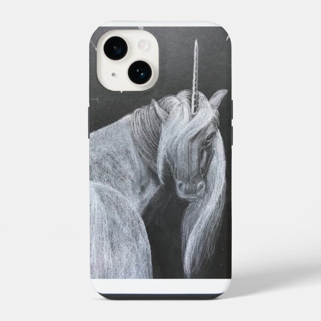 Unicorn Apple iphone case (Back)
