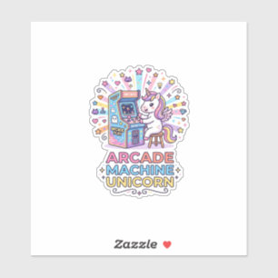Unicorn Arcade Machine Unicorn Print Ready POD Art