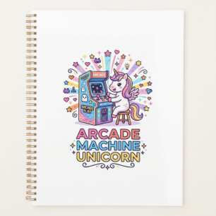 Unicorn Arcade Machine Unicorn Print Ready POD Art Planner