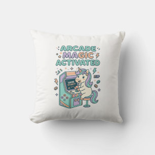 Unicorn Arcade Magic Activated Trendy Product Grap Cushion