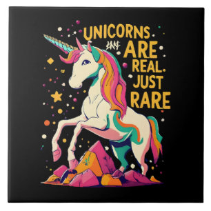 Unicorn are real just rare ceramic tile