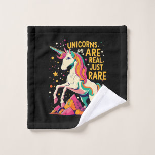 Unicorn are real just rare wash cloth