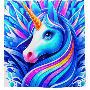 Unicorn Art Shower Curtain