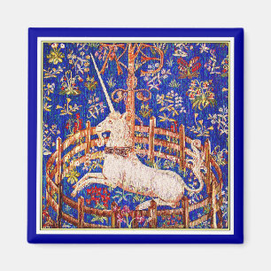 Unicorn Art - "The Unicorn in Captivity" Magnet