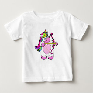 Unicorn as Archer with Bow and Arrow Baby T-Shirt