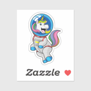 Unicorn as Astronaut in Space