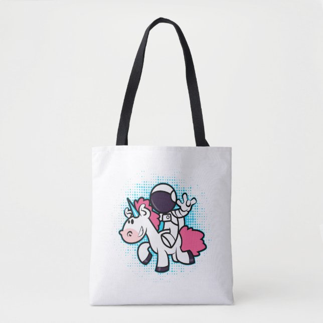 Unicorn Astronaut  Tote Bag (Front)