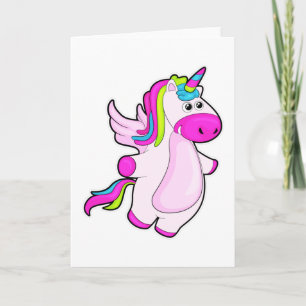 Unicorn at Flying Card