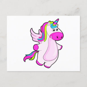 Unicorn at Flying Postcard