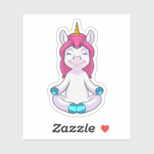 Unicorn at Meditate in Sitting