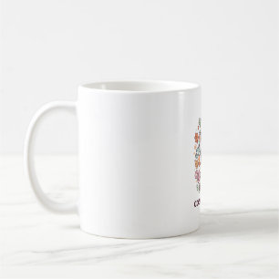 Unicorn Autumn Leaves and Unicorn Dreams Bold Typo Coffee Mug