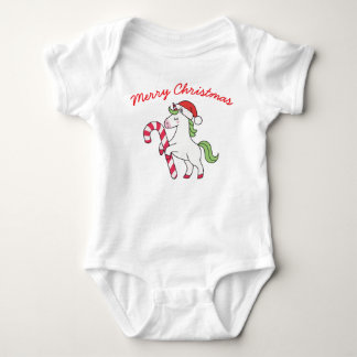 Unicorn Baby – Festive Holiday Outfit Bodysuit
