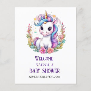 Unicorn baby shower 