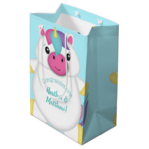 Unicorn Baby Shower Medium Gift Bag