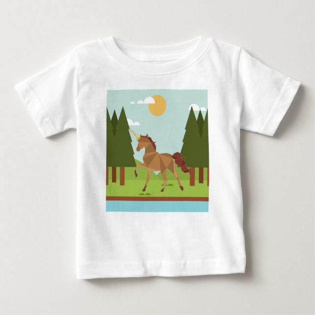 Unicorn Baby T-Shirt (Front)