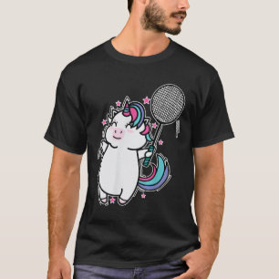 Unicorn Badminton T-Shirt