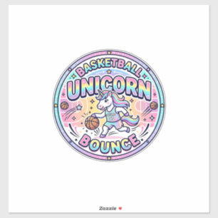 Unicorn Basketball Unicorn Bounce Funny Shirt Grap
