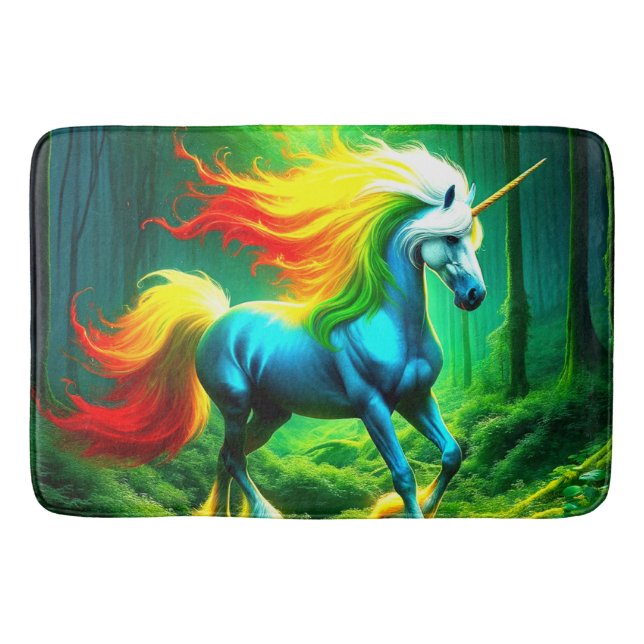 Unicorn Bath Mat (Front)
