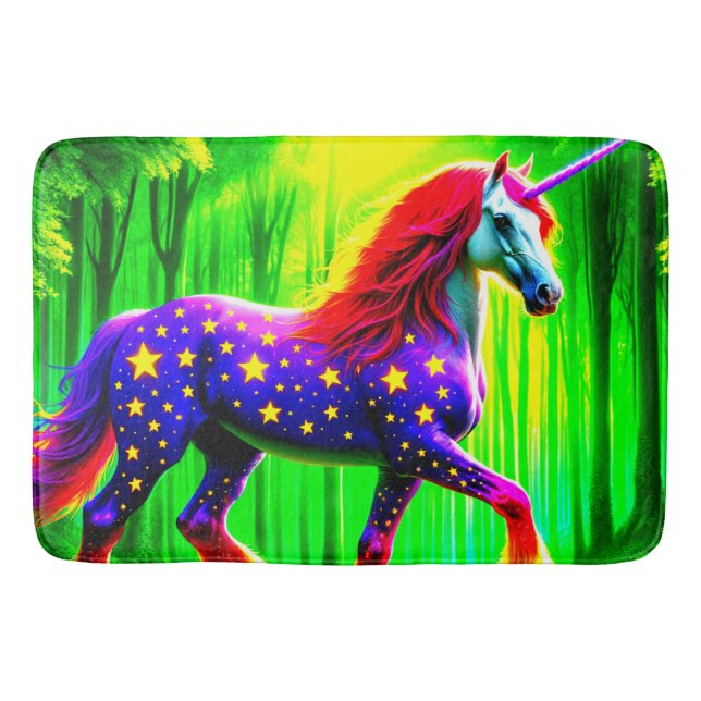 Unicorn Bath Mat (Front)
