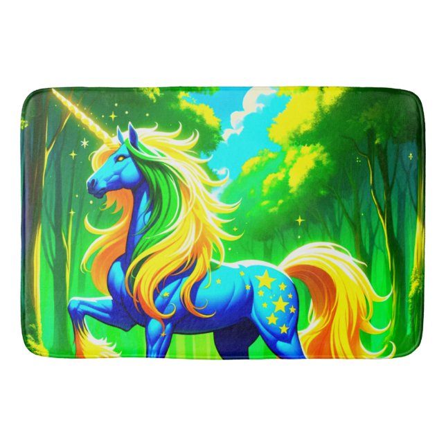 Unicorn Bath Mat (Front)