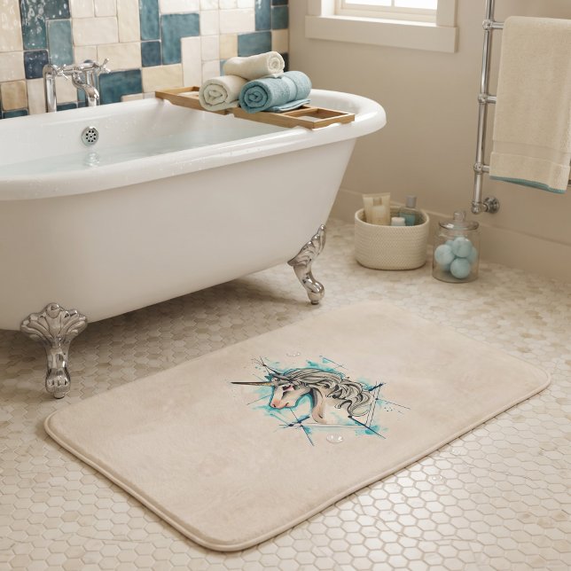 Unicorn Bath Mat (Creator Uploaded)