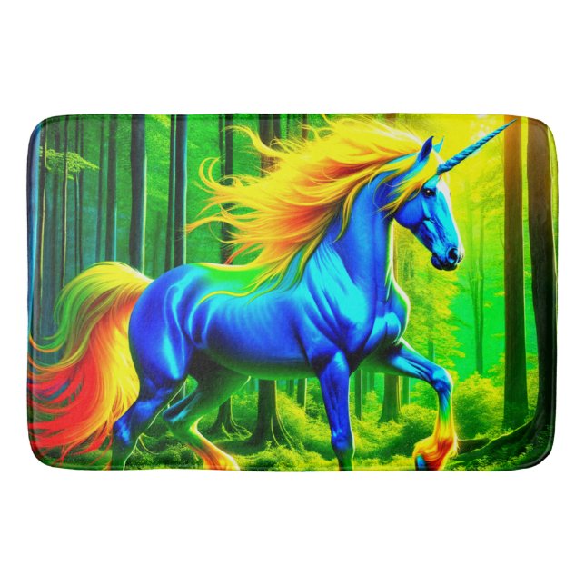 Unicorn Bath Mat (Front)