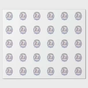 Unicorn Be Your Own Kind of Magical Playful Cute G Wrapping Paper