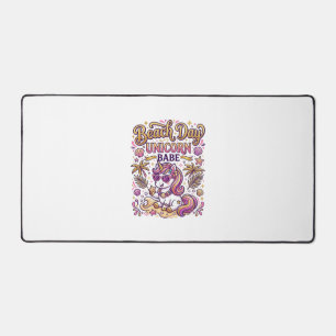 Unicorn Beach Day Unicorn Babe Stylish Zazzle Desi Desk Mat