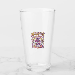 Unicorn Beach Day Unicorn Babe Stylish Zazzle Desi Glass