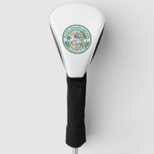 Unicorn Beach Summer Unicorn POD Ready Apparel Gra Golf Head Cover