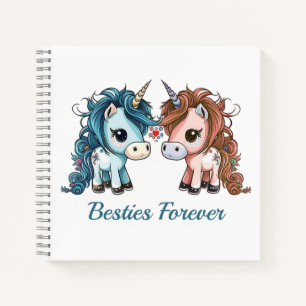 Unicorn Besties Forever   Notebook