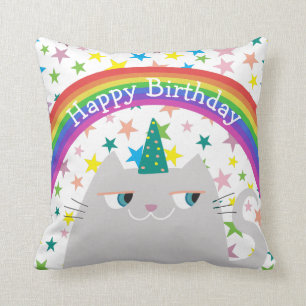 Unicorn Birthday Cushion