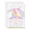 Unicorn Birthday Invitation, Unicorn Party Invite
