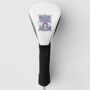 Unicorn Birthday Magic Loading Colourful Marketpla Golf Head Cover