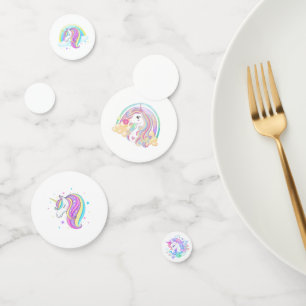 Unicorn Birthday Party Decorations Confetti