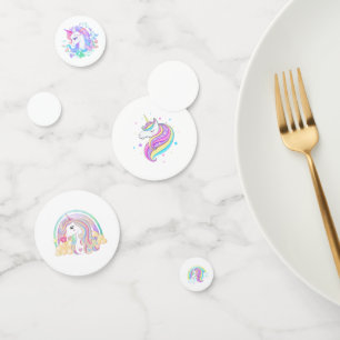 Unicorn Birthday Party Decorations Confetti